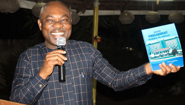  Emmanuel Kwasi Mantey, Hospitality Management Consultant launching the book. Picture: GABRIEL AHIABOR