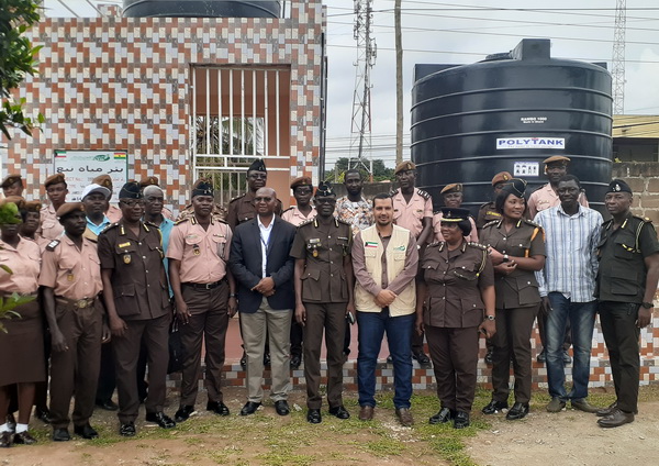 DirectAid Ghana hands over water project to James Camp Prison