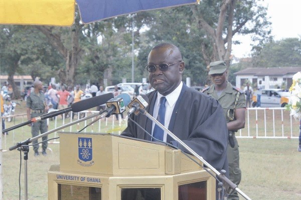 Prof. Ebenezer Oduro Owusu, Vice Chancellor, University of Ghana.