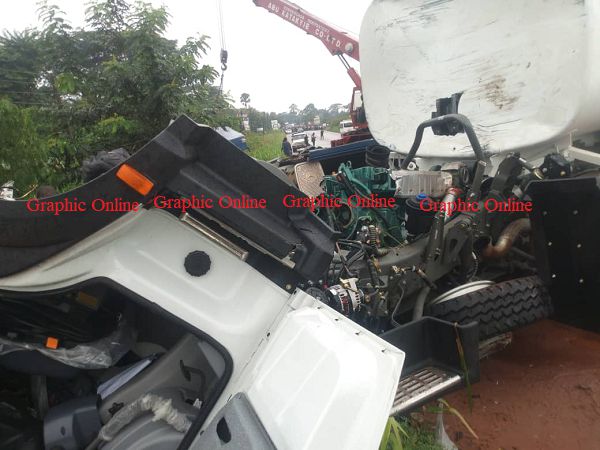 BoG bullion van collides with fuel tanker, one dead