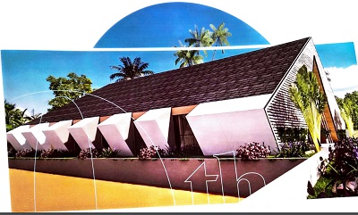 The Cedar First Chapel designed by Architect Samuel Mbrayeh Quartey of Atelier Architects.