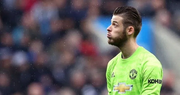 Manchester United goalkeeper David de Gea