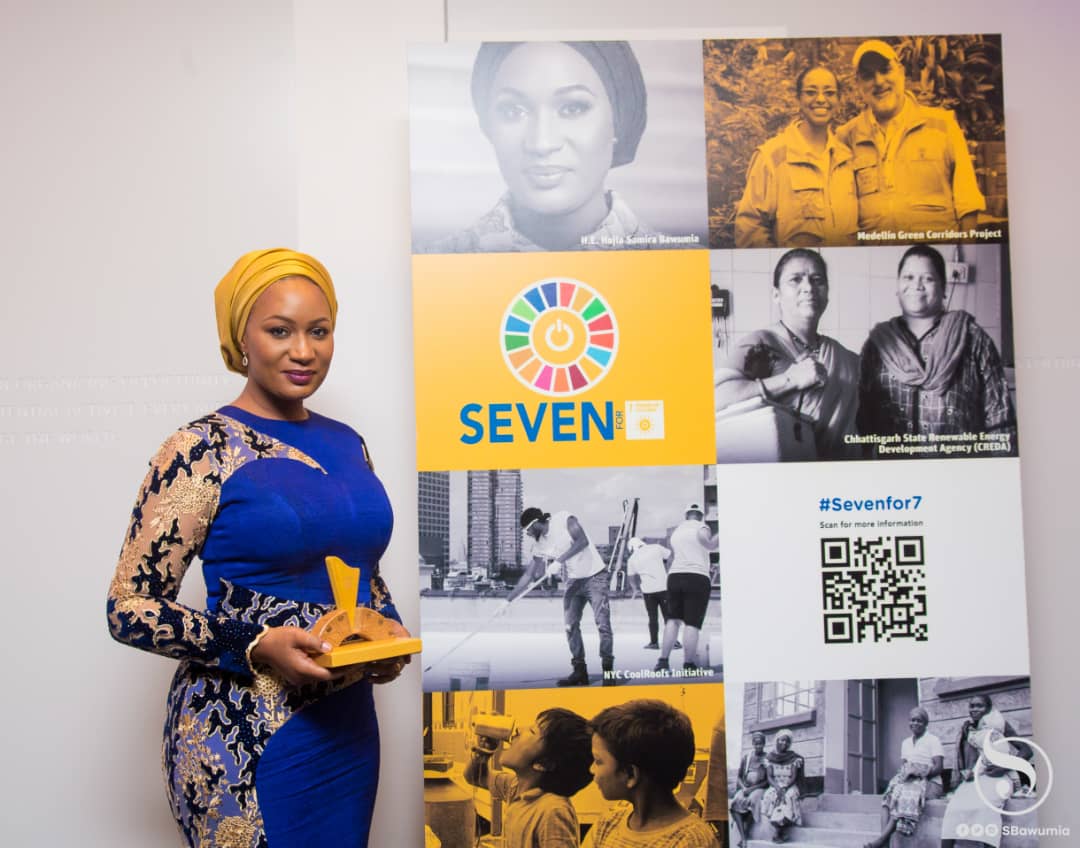 Samira Bawumia receives top UN award