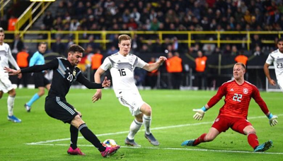 Both of Argentina's goals were scored by second-half substitutes