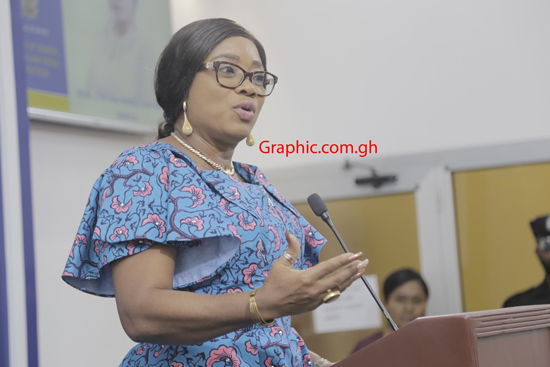  Mrs Cynthia Maamle Morrison, Minister of Gender, Children and Social Protection