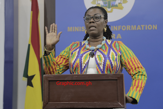 Mrs Ursula Owusu Ekuful, Minister of Communications