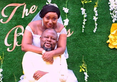 Former Peace FM Drivetime show host Fiifi Banson tied the knot with his sweetheart Akorfa Dzankui over the weekend.