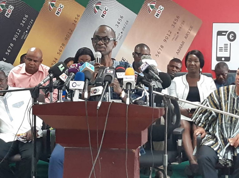 General Secretary of NDC, Johnson Asiedu Nketiah