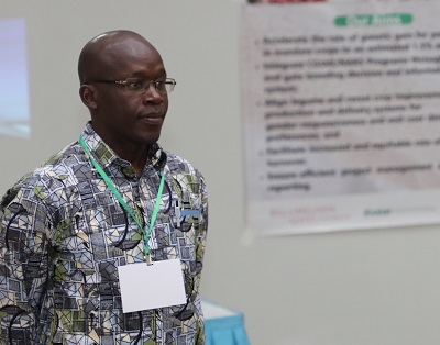 Dr Chris Ojiewo, the Global Coordinator of AVISA and HOPE II Projects