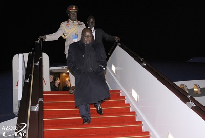 Azerbaijan: President Akufo-Addo arrives for NAM summit