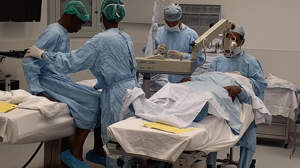 Over 200 cataract patients benefit from free surgery