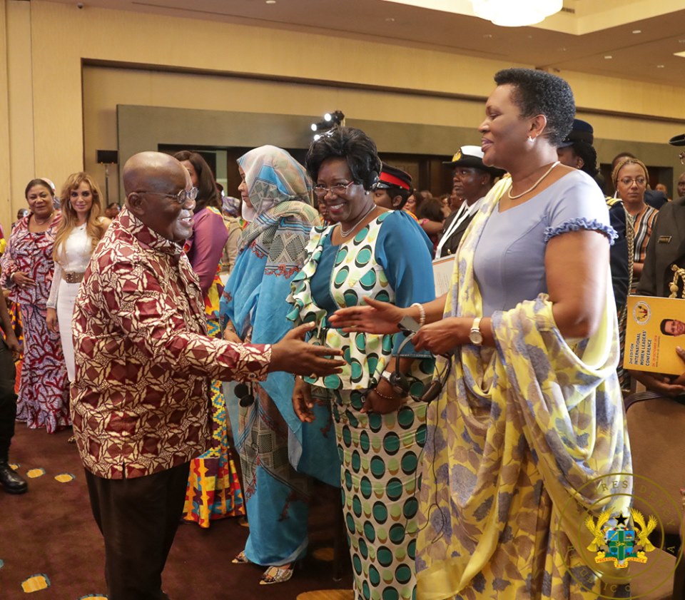 President Nana Addo Dankwa Akufo-Addo at the opening of the meeting on Tuesday.