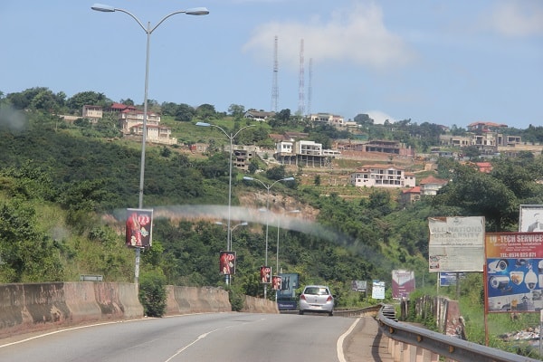 Buildings put up on the Aburi mountain are perceived to be the cause of the falling rocks. 