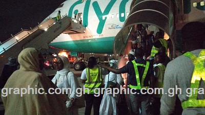 First batch of Ghanaian pilgrims return from Hajj