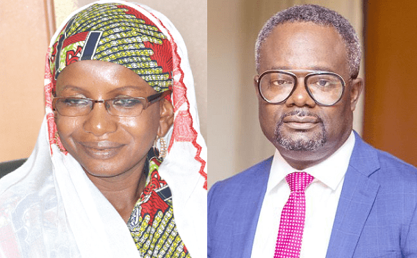 Hajia Hamdatu Ibrahim - CPP and Percival Kofi Akpaloo - LPG