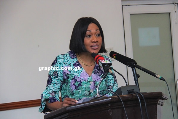 The Chairperson of the Electoral Commission (EC), Mrs Jean Mensa