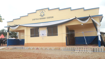 Acting IGP inaugurates police station for Aboabo No. 4