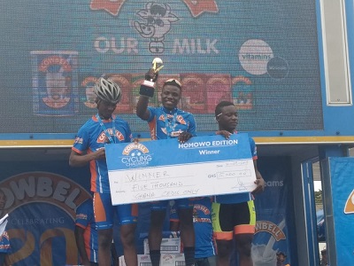Akuffo wins 2019 Cowbell Cycling Challenge Homowo Edition