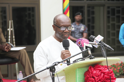 The Minister of Finance, Mr Ken Ofori-Atta