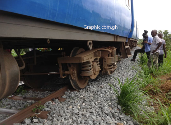 Accra-Nsawam train service test run suffers set-back