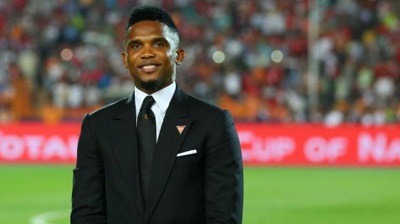Samuel Eto'o played for Cameroon at the 1998 World Cup aged 17