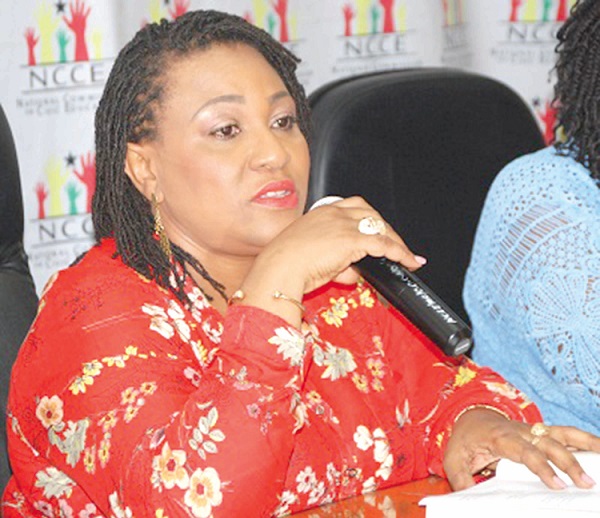  Ms Josephine Nkrumah —  Chairperson of the NCCE