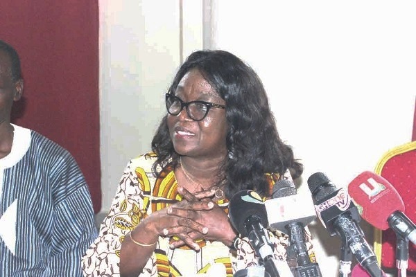 Ms Gloria Ofori Boadu speaking at the forum