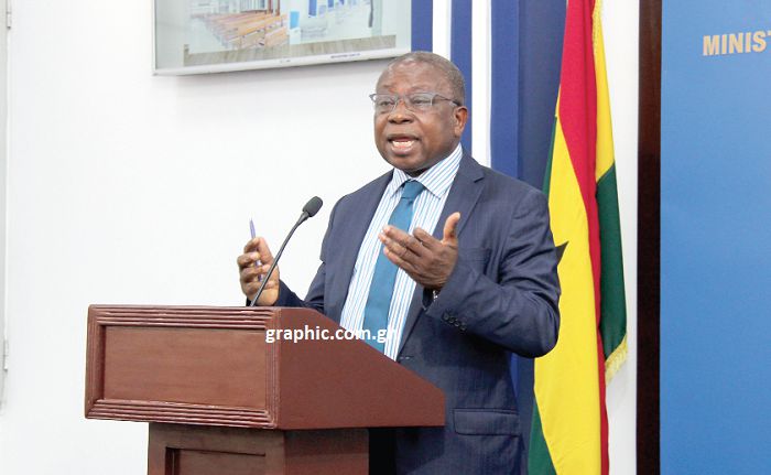 Mr Kwaku Agyeman Manu — Minister of Health