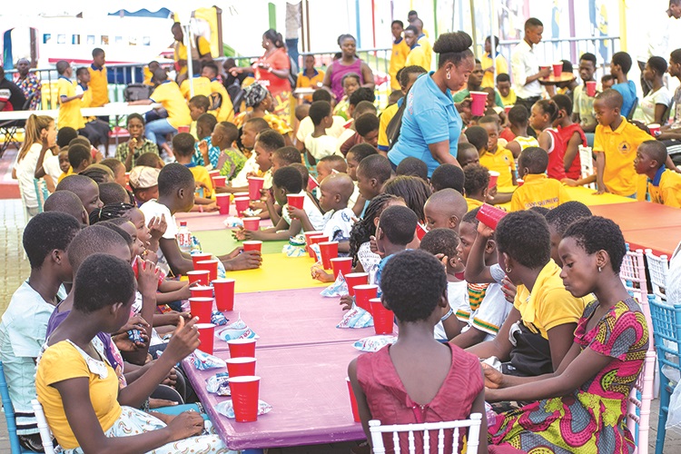 Socialise with special needs, underprivileged children
