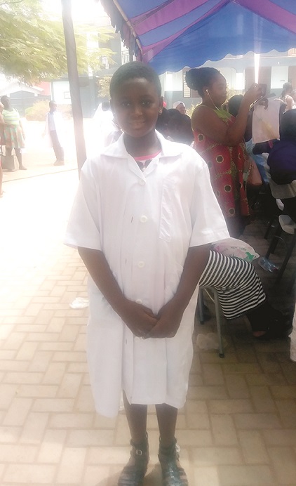 • Donelle Ayisala, aspires to be a scientist.