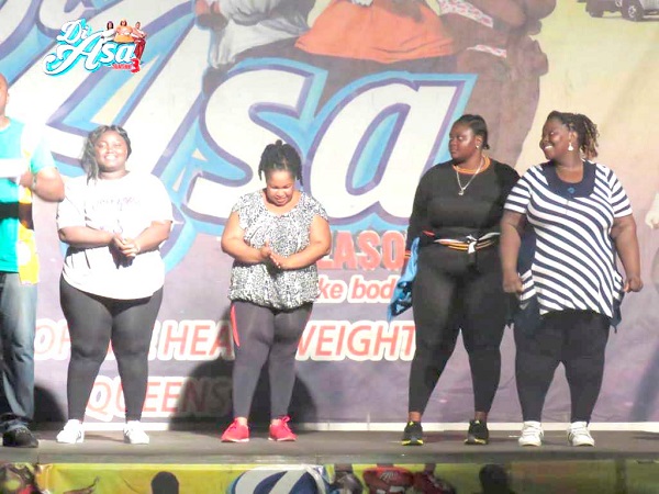  Some of the Di Asa contestants on stage