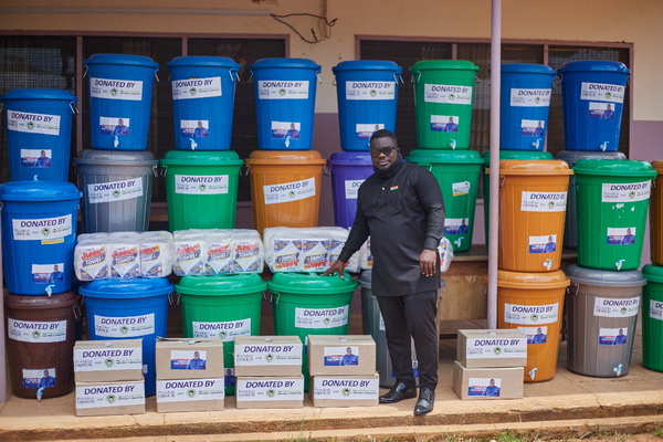 Obour donates to Asante Akyem South Health Directorate