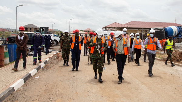 Covid-19: Progress at isolation and treatment centre thrills CDS