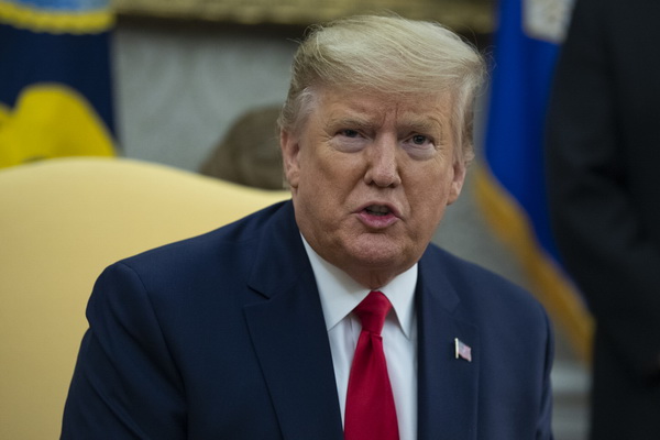 US President Donald Trump