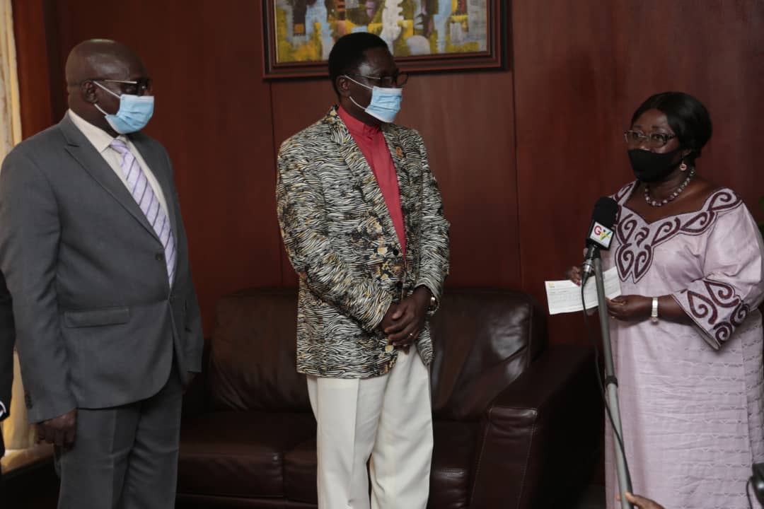 Apostolic Church donates Gh₵70,000 to COVID-19 Fund