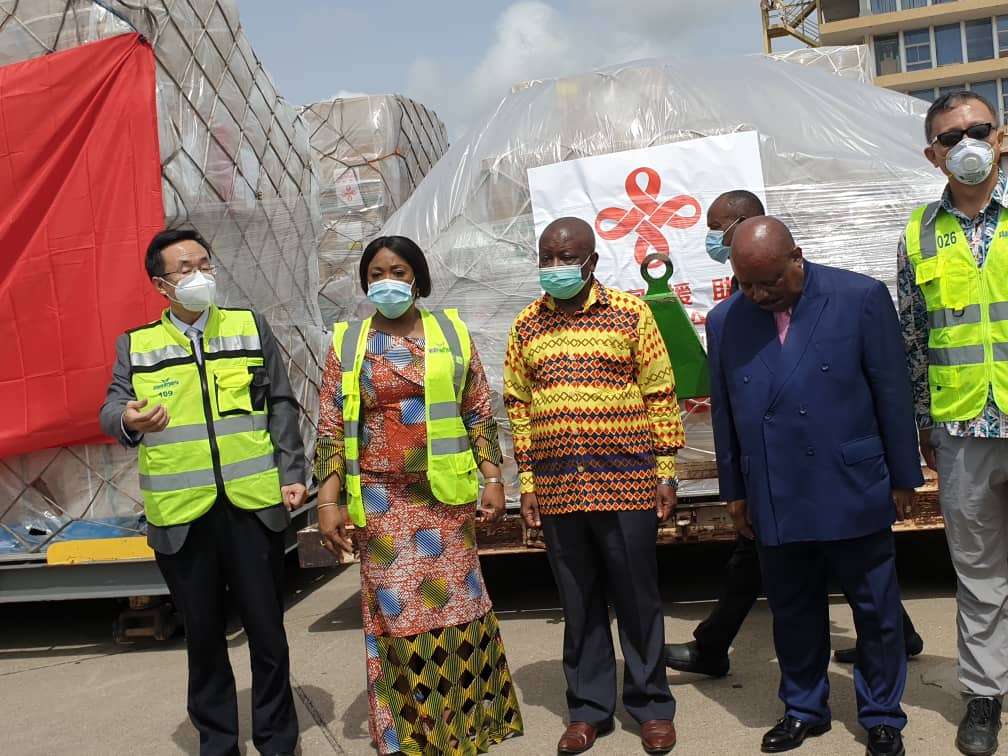 Ghana takes delivery of Covid-19 medical supplies from China
