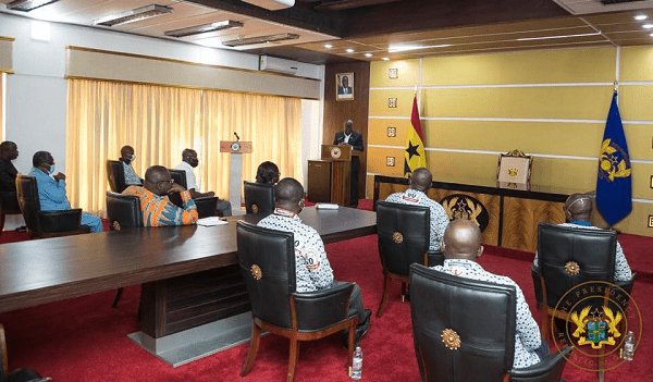 “We appreciate you very much” – President Akufo-Addo to health workers