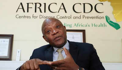 John Nkengasong, Africa's Director of the Center for Disease Control (CDC)