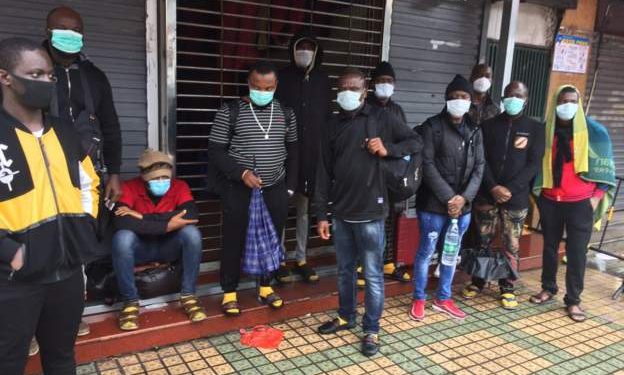 Victims of xenophobic evictions