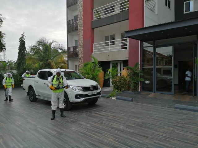 COVID-19: LCB partners GHS to disinfect hotels used as quarantine centers