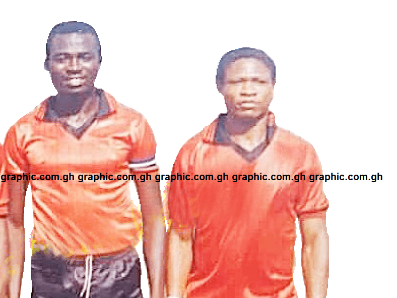 Addae Kyenkyenhene (left) and Abdul Razak won the 1978 AFCON with Ghana