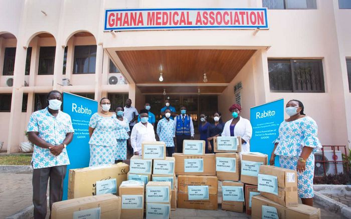 Rabito Clinic donates 7,830 PPEs to 50 health facilities 