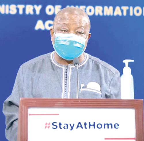 Ghana's Minister of Health, Mr Kwaku Agyemang Manu