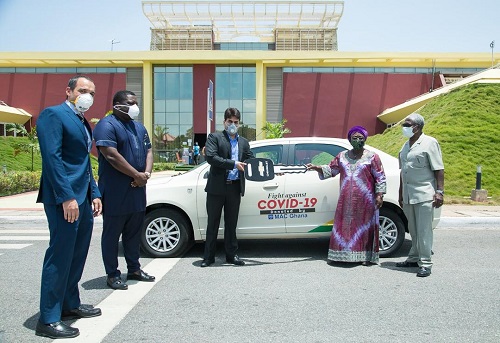 Mac Ghana donates 10 vehicles to Covid-19 Trust Fund