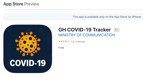 GH COVID-19 Tracker app now available for iPhone users