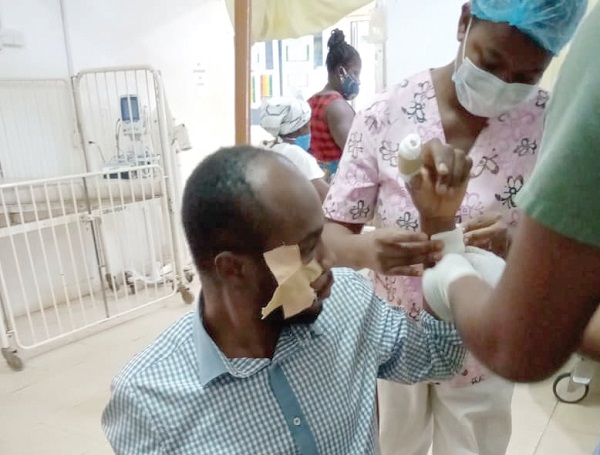 This was when the proprietor of the Bright Senior High School at Kukurantumi in the Eastern Region, Bright Amponsah was said to have instigated an attack on an invigilator and a reporter with the Daily Graphic.