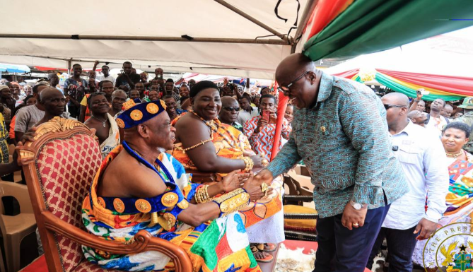 President Akufo-Addo embarks on 5-day tour of Western And Central Regions