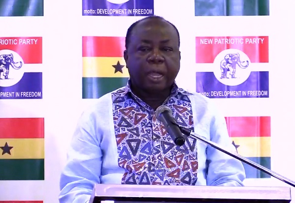 Mr Freddie Wosemewu Blay, national chairman of NPP