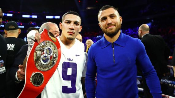 Teofimo Lopez and Vasiliy Lomachenko are yet to agree to fight