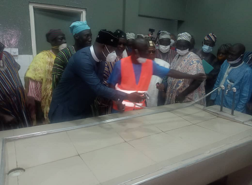 Alhaji Farouk Aliu Mahama renovates Yendi mortuary 